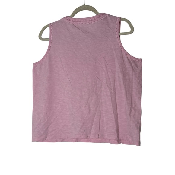Boden Top Women's size US 10 Pink‎ Sleeveless Essential Cotton Stretch Formal - Picture 3 of 8